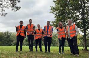 maintenance of native trees, bluebells and cowslips